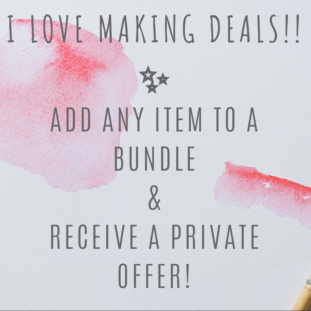 Want A Private Offer? Just Add To Bundle!